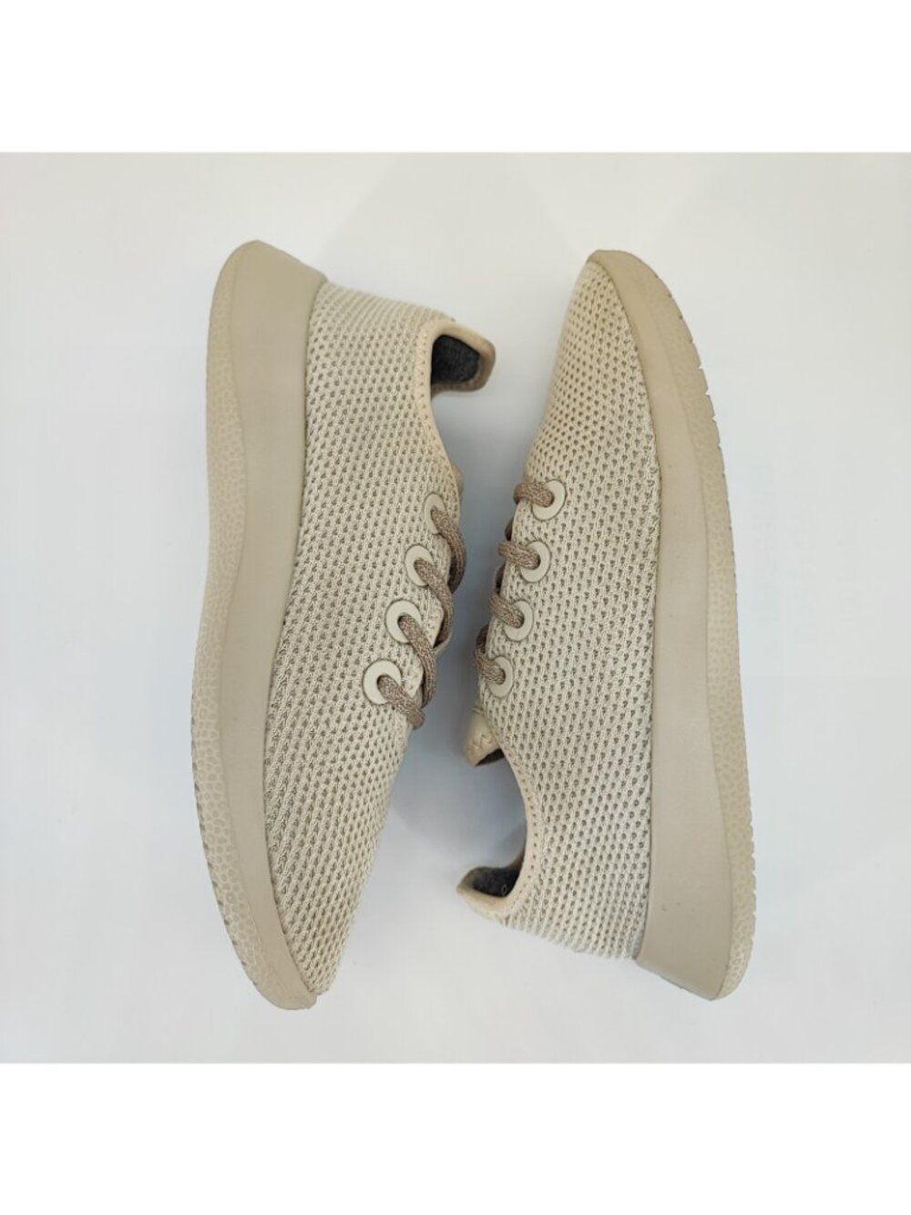 Allbirds Tree Runner Women's Size 7 US Beige Knit Sneakers TR3WWHE070-0624HL - Picture 5 of 9